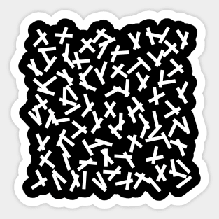 Sprinkles Fresh Black Sticker